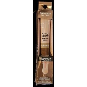 Elf Cosmetics Halo Glow Contour Beauty Wand Tan/Deep Color #84707 NIB